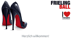 Desktop Screenshot of frielingball.tanzschulefrieling.de